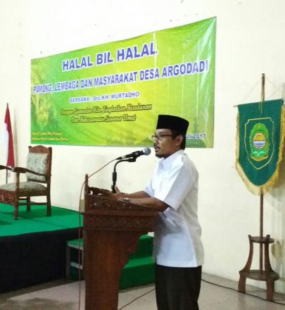 Halal Bil Halal Pamong, Lembaga dan Masyarakat Desa Argodadi