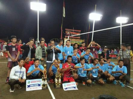 Final Turnamen Bola Voli Argodadi Cup ke 7