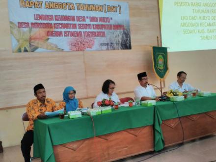 Rapat Anggota Tahunan (RAT)  Lembaga Keuangan Desa 