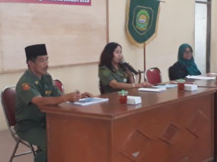 Rapat Rutin Kader UPGK Desa Argodadi 