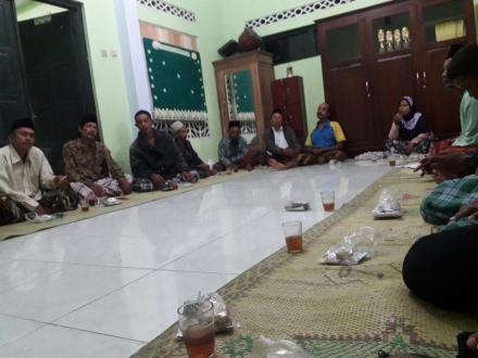 Rapat Pengurus Ta’mir Masjid Al-Humma Dusun Brongkol