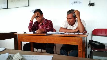 Musyawarah Pamong dan BPD Desa Argodadi 