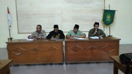 Rakor Pamong Desa dan BPD Dalam Rangka Menghadapi Lomba Kebersihan Tingkat Kabupaten