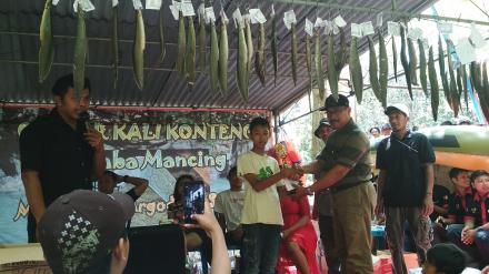 Sosialisasi Sungai Bersih, Tebar Benih Ikan dan Lomba Mancing Kali Kontheng