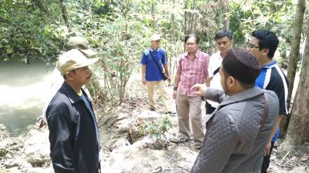 Dinas PUP-ESDM DIY Melakukan Survey Lokasi Embung di Gunung Cabak Dumpuh