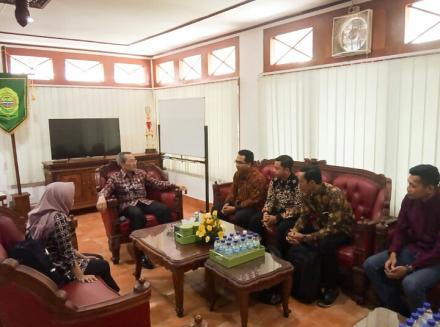 Satria Bhakti Audiensi Dengan Wakil Bupati Bantul