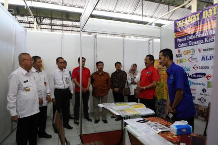 Bupati Buka Job Fair Kabupaten Bantul 2019