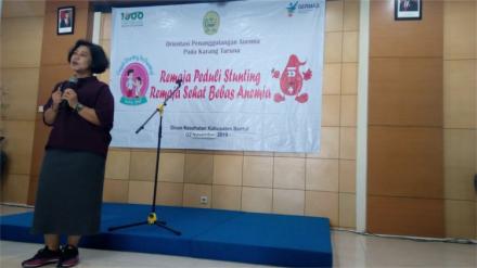 Satria Bhakti Ikuti Bimtek Penanggulangan Anemia