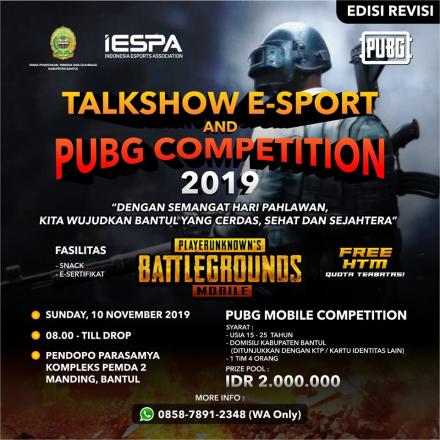 Dikpora Bantul dan IESPA Selenggarakan Talksho E-Sport