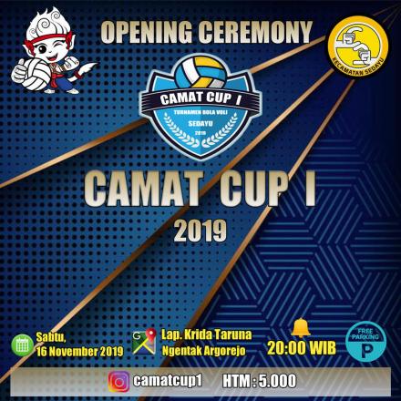 Camat Cup I Dimulai 16 November 2019