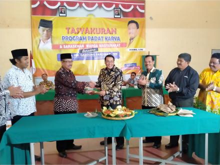 Tasyakuran Program Padat Karya 2019