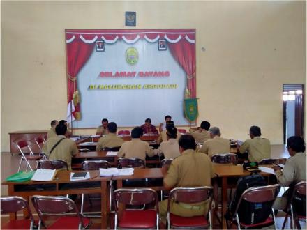 Panitia Pilur Gelar Rakor Sosialisasi 