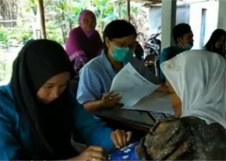 Posyandu Lansia Mangga Gelar Penimbangan