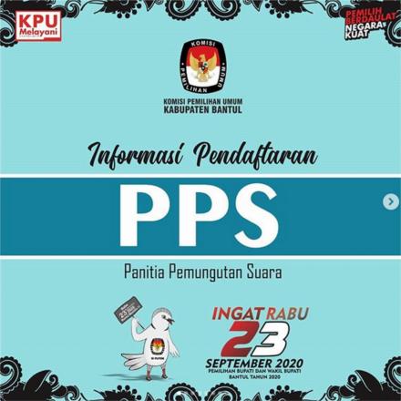 KPU Bantul Buka Pendaftaran PPS