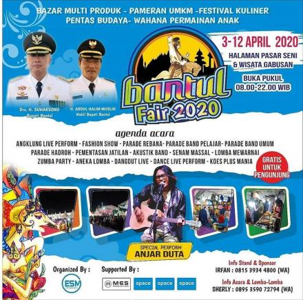 Pemkab bantul Akan Gelar Bantul Fair 2020