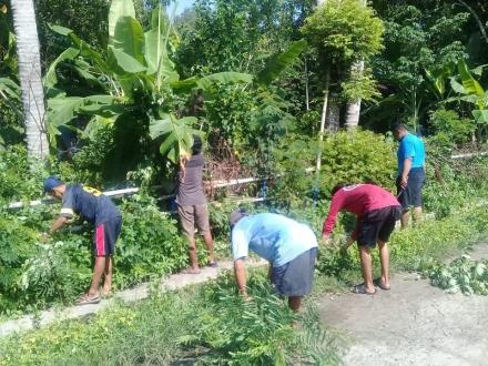 Jaga Kebersihan, Warga Dingkikan Kerja Bakti