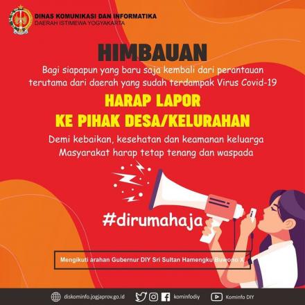 Pulang Dari Perantauan Diaharap Lapor ke-Desa