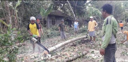 Memasuki Musim Hujan, Warga Sungapan Rabas-Rabas