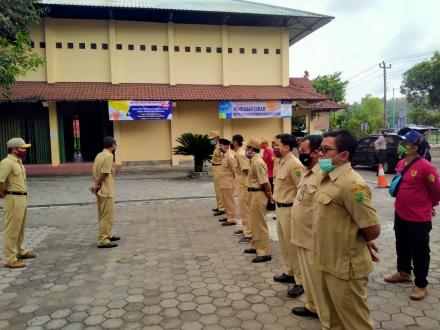 Pamong Argodadi Gelar Apel