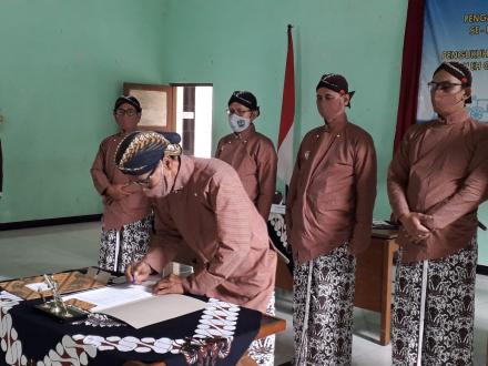 Bupati Bantul Lantik Lurah Desa