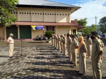 Apel Senin Pagi, Kalurahan Argodadi Fokus Covid-19