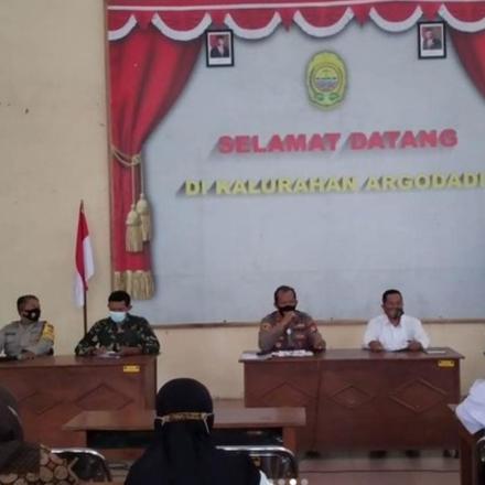 Pemerintah Kalurahan Argodadi Gelar Rakor Posko Covid