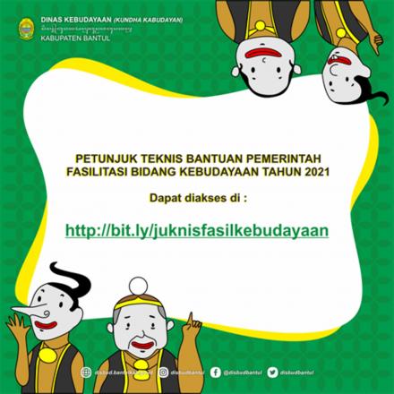 Pemerintah Susun Petunjuk Teknis Bantuan Pemerintah Fasilitasi Bidang Kebudayaan Tahun 2021