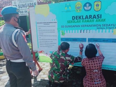 SD Sungapan 1 Dekalarsikan SRA