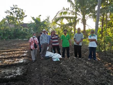 Pelajari Pertanian Bawang Merah, Kelompok Tani Pandan Rejo Kunjungan ke Nawungan