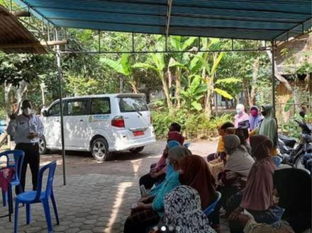 Warga Demangan Antusias Ikuti Vaksinasi Covid-19