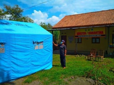 KSB Trengginas Dirikan Tenda