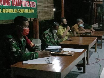 Pemerintah Kalurahan Argodadi Sosialisasi TMMD