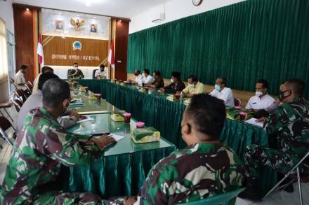 Persiapan Pembukaan TMMD Sengkuyung, MAKODIM Bantul Gelar Rakor