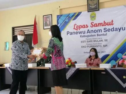 Lurah Argodadi Hadiri Lepas Sambut Panewu Anom Kapanewon Sedayu