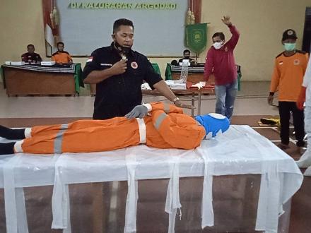 Kalurahan Argodadi Gelar Edukasi Kebencanaan dan Pelatihan Pemulasaran Jenazah