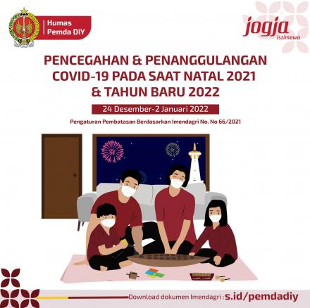 Pencegahan dan Penanggulangan Covid-19 Natal dan Tahun Baru, Mendagri Terbitkan Inmendagri 66/2021