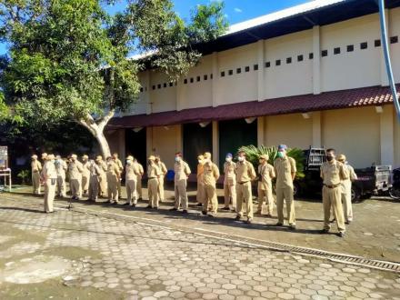 Pemerintah Kalurahan Argodadi Laksanakan Apel Senin Pagi