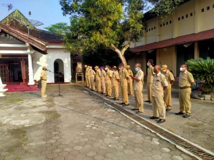 Pemerintah Kalurahan Argodadi Apel Senin Pagi