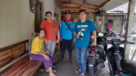 Pemberdayaan Warga Difabel, Argodadi Pinilih dan PT Anggun Survei Lokasi Ternak Lele