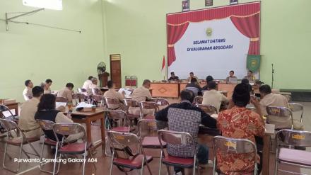 Pemerintah Argodadi Mengadakan Pra Musrenbang Tahun Anggaran 2026